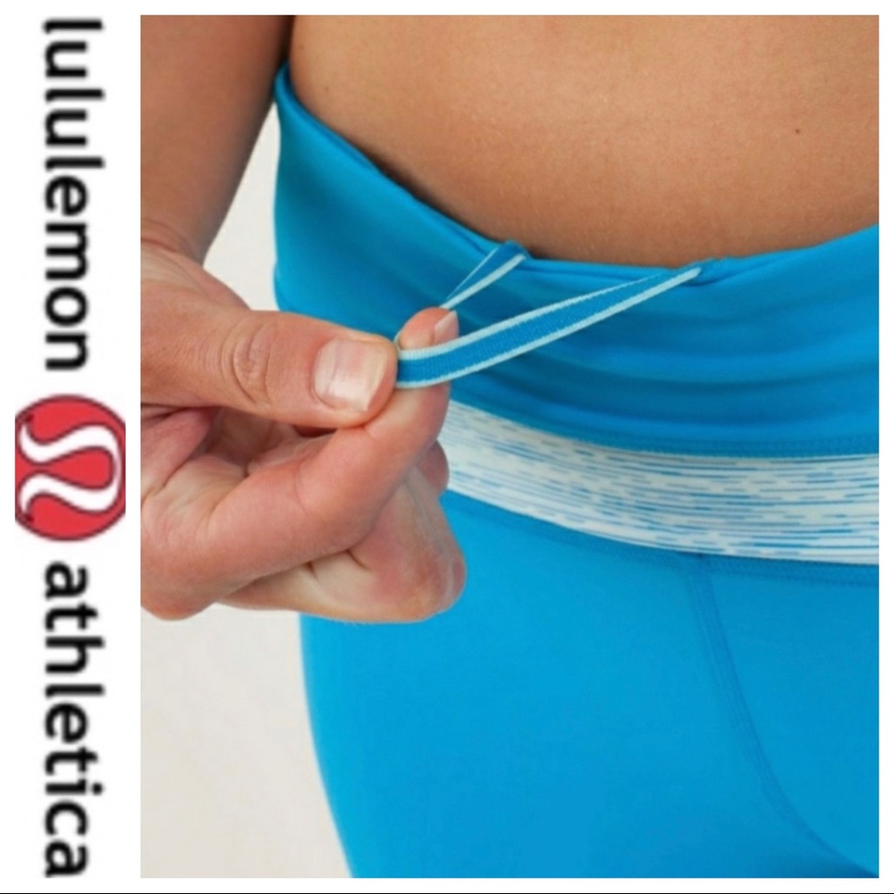 💕SALE💕 Lululemon Blue Run Inspire Crop II - Picture 5 of 14